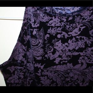 purple/ blue velvet short dress